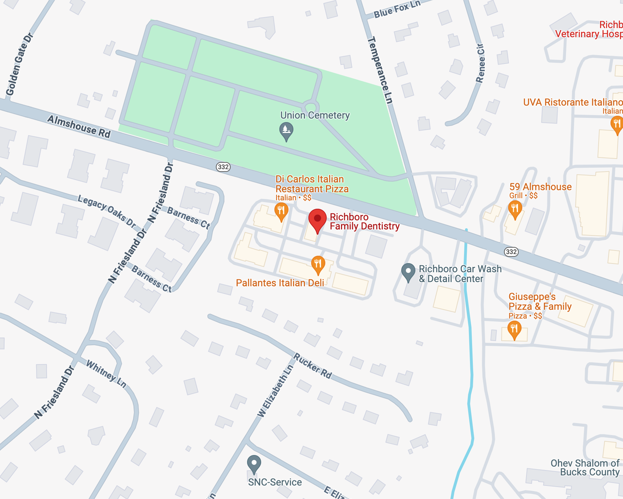 Map of our location
